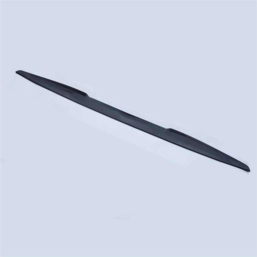 

1 piece 115cm Glossy Black PU Cilia Spoiler for Car rear Fender, Universal