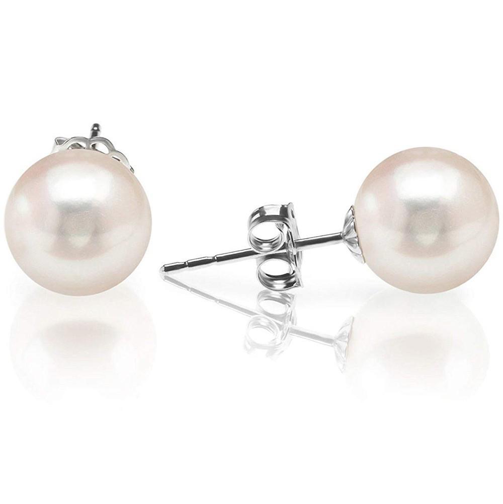 Elegant Classic Faux Pearl Stud Earrings for Women - Simple, Versatile, and Luxurious Accessories Best-Selling Cross-Border E-commerce