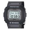 Casio G-SHOCK series 200 meters waterproof Quartz movement Unisex black dial Solar quartz movement Resin strap Japanese and Korean watch dw-5600v-1