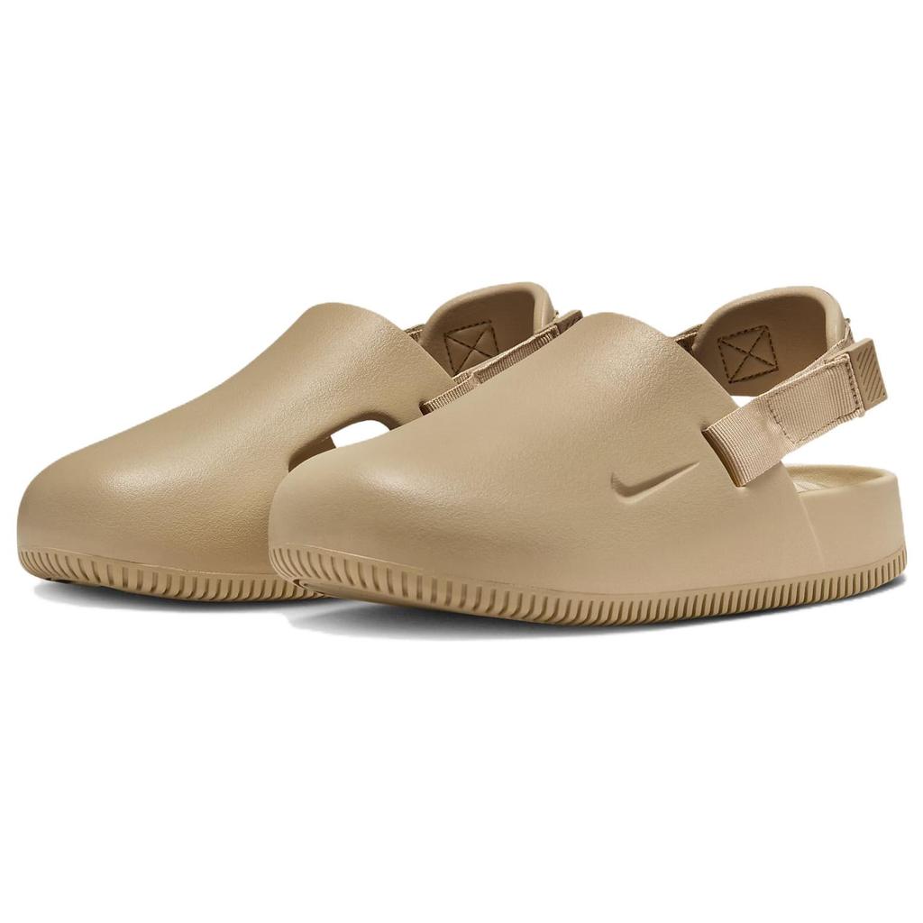 New Nike Calm Mule Hemp Tan FB2185-200