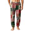 Men's Christmas Print Sleep Pants for Fall and Winter Comfort Wear