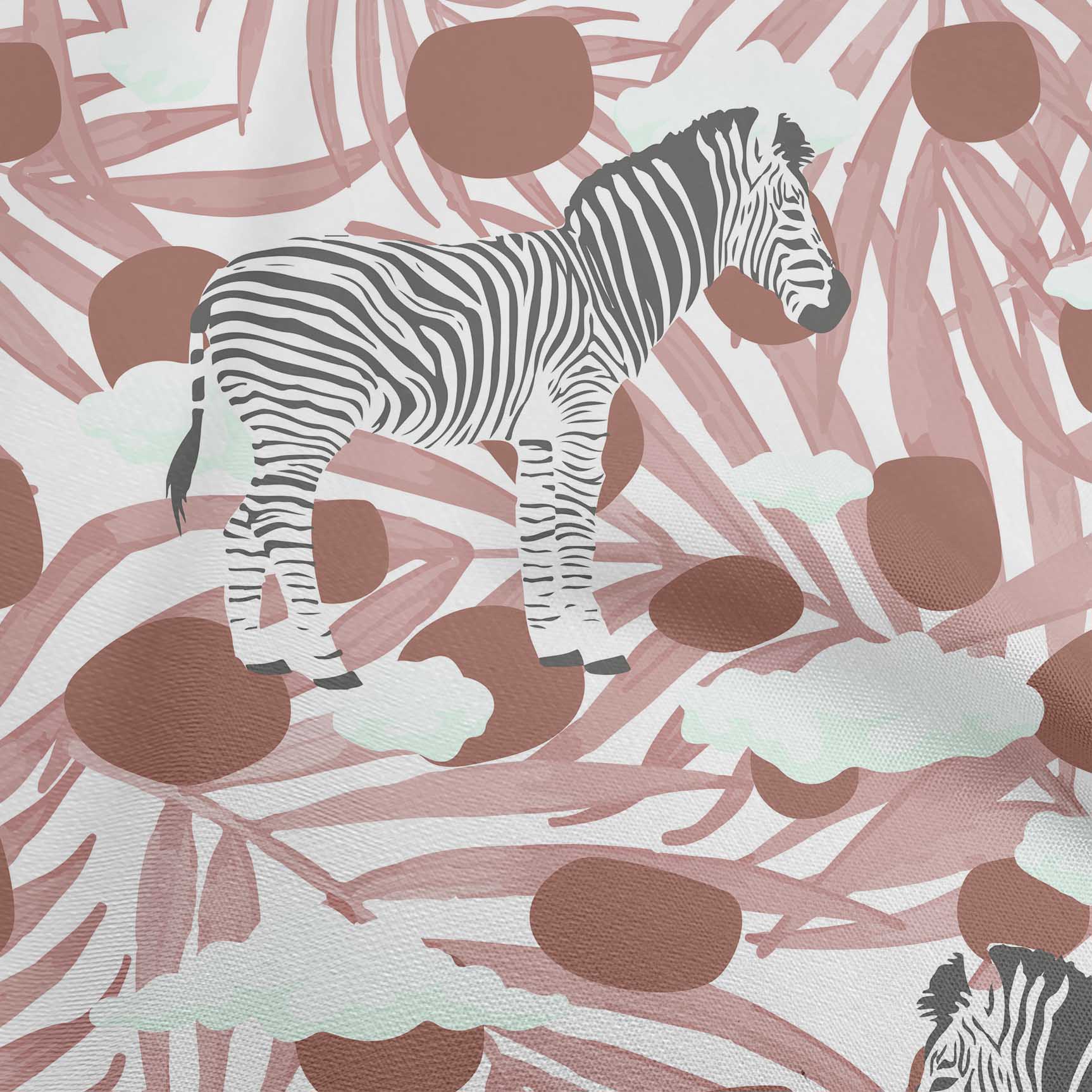 

oneOone Cotton Flex Dark Teal Green Тканина з тропічними тваринами та листям сливи Матеріал сукні Тканина з принтом Тканина у дворі 40 дюймів 42 Inch Wide - Viscose Chiffon коричневий