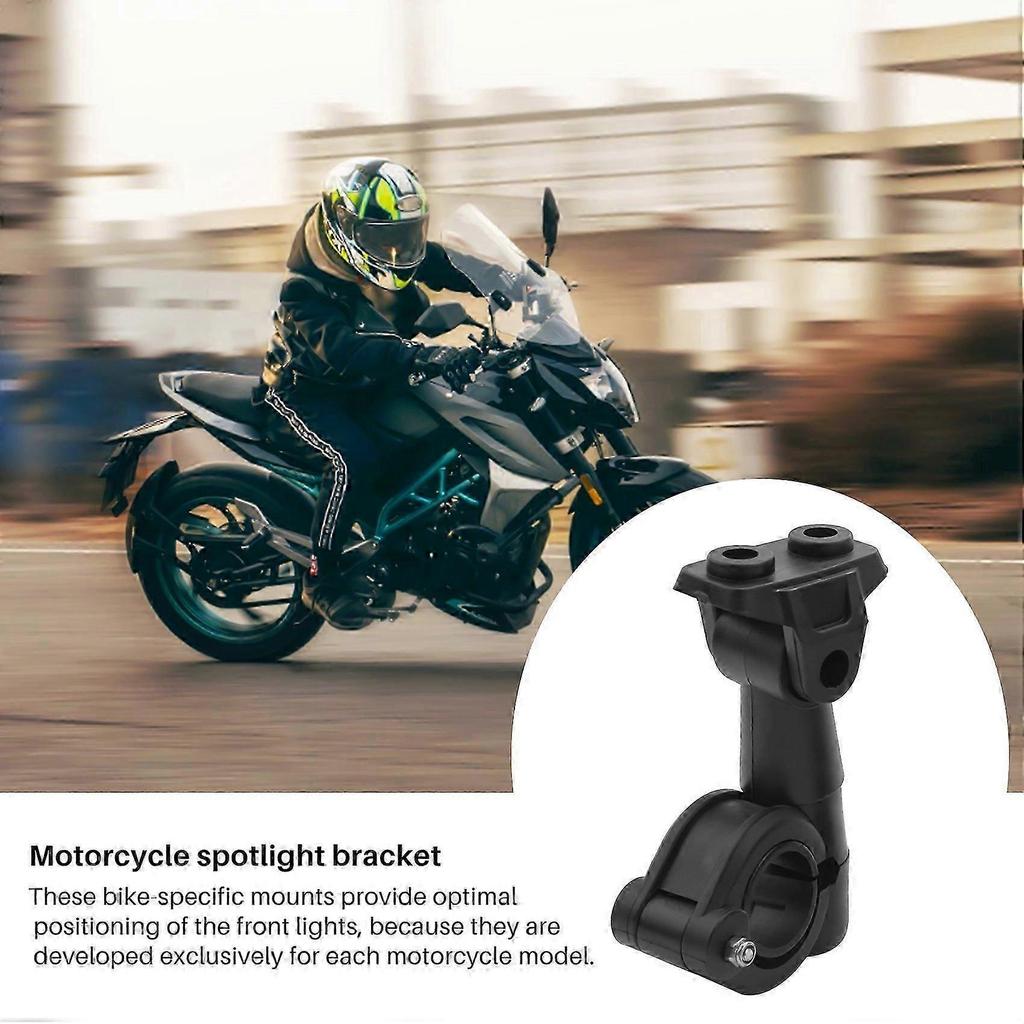 For BMW R1200GS Motorcycle LED Spotlight Mounting Bracket Fog Light Auxiliary Lamp Holder Universal Fit