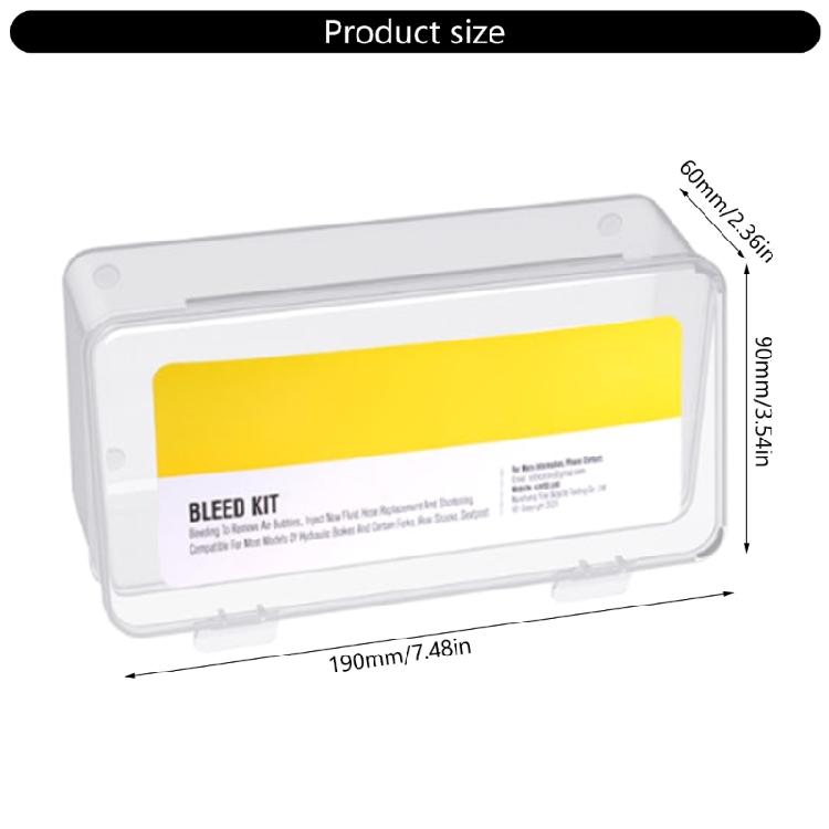 Bicycles Brake Oil Bleed Kits Hydraulic Brake Bleeds Set Road Bike Hydraulic Disc Brake Bleeding Tool Cycling Tool