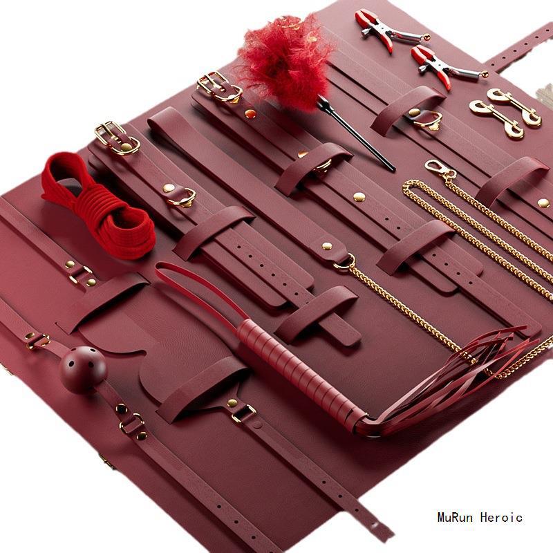 High-quality Light Luxury Milk Clip Bundled Couple Flirting Adult Bondage Sex Products SM Alternative Toys Jouet Adultesexe Kit