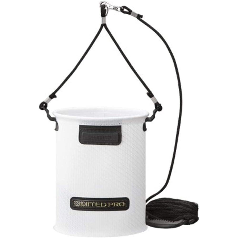Shimano Limited Pro BK-151S Water Bucket 6L White 19cm