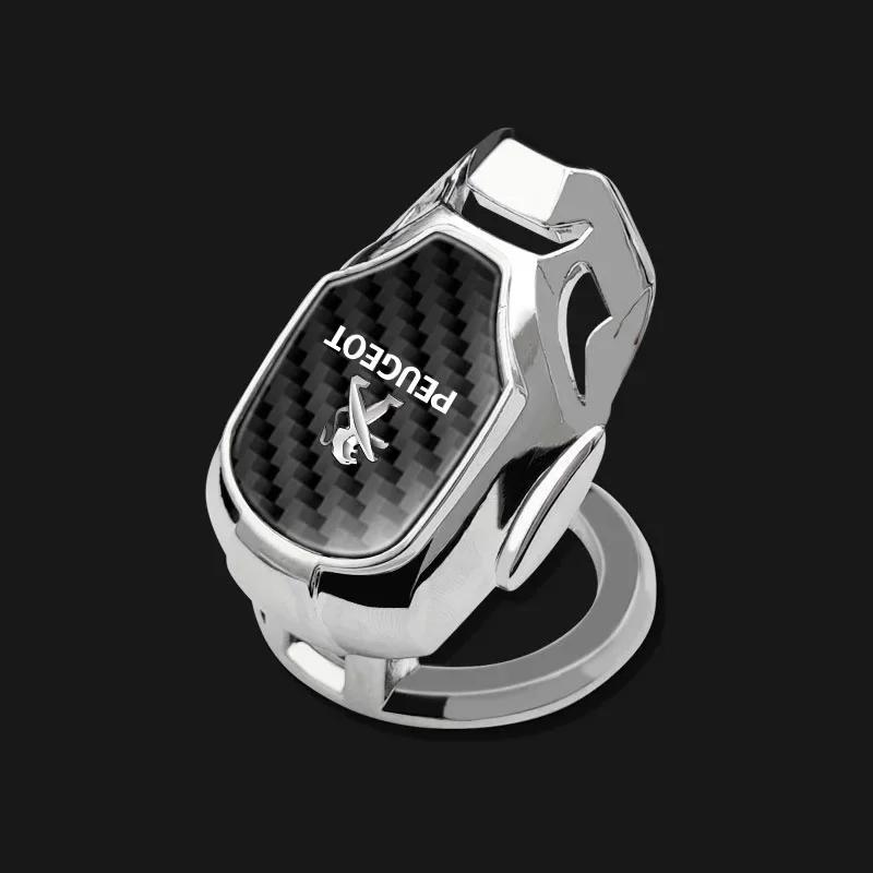 2026 Hot Car Sticker 1pcs Car One-Click Start Buttons Protective Cover Decoration Car Gadgets For Peugeot 308 408 508 RCZ 208 30