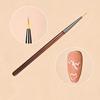 9Pcs/Set Nail Art Brushes Professional Multi-purpose Women Design Painting Brushes DIY Manicure Art Nail Extension Gel Builder Brush Pen