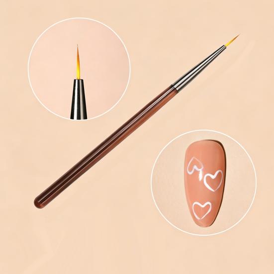9Pcs/Set Nail Art Brushes Professional Multi-purpose Women Design Painting Brushes DIY Manicure Art Nail Extension Gel Builder Brush Pen