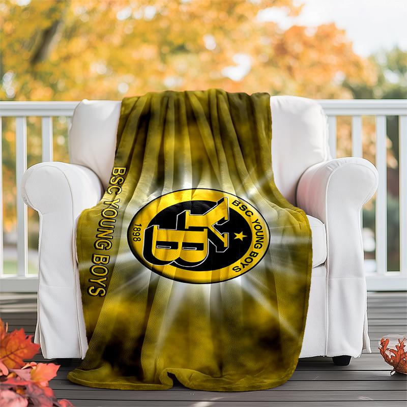 BSC YOUNG BOYS Flannel Blanket Soft All-Season Throw, Design for Camping, Car Travel, Hiking Sofa, Bed, Office Perfect Gift for Parties