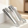Large Flat Edge Nail Clippers with Built-in File