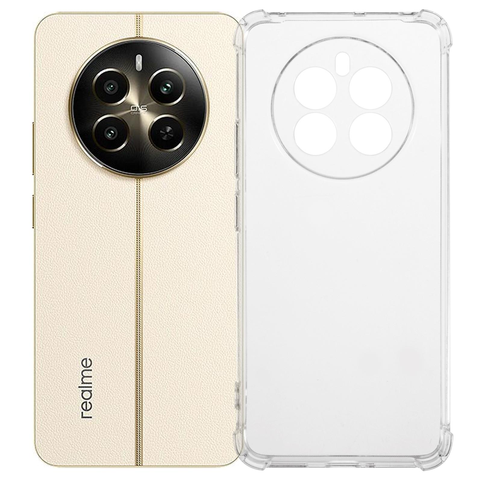

For Realme 12 4G/12+ 5G Cover Reinforced Four Corner TPU Drop-Proof Cell Phone Case A
