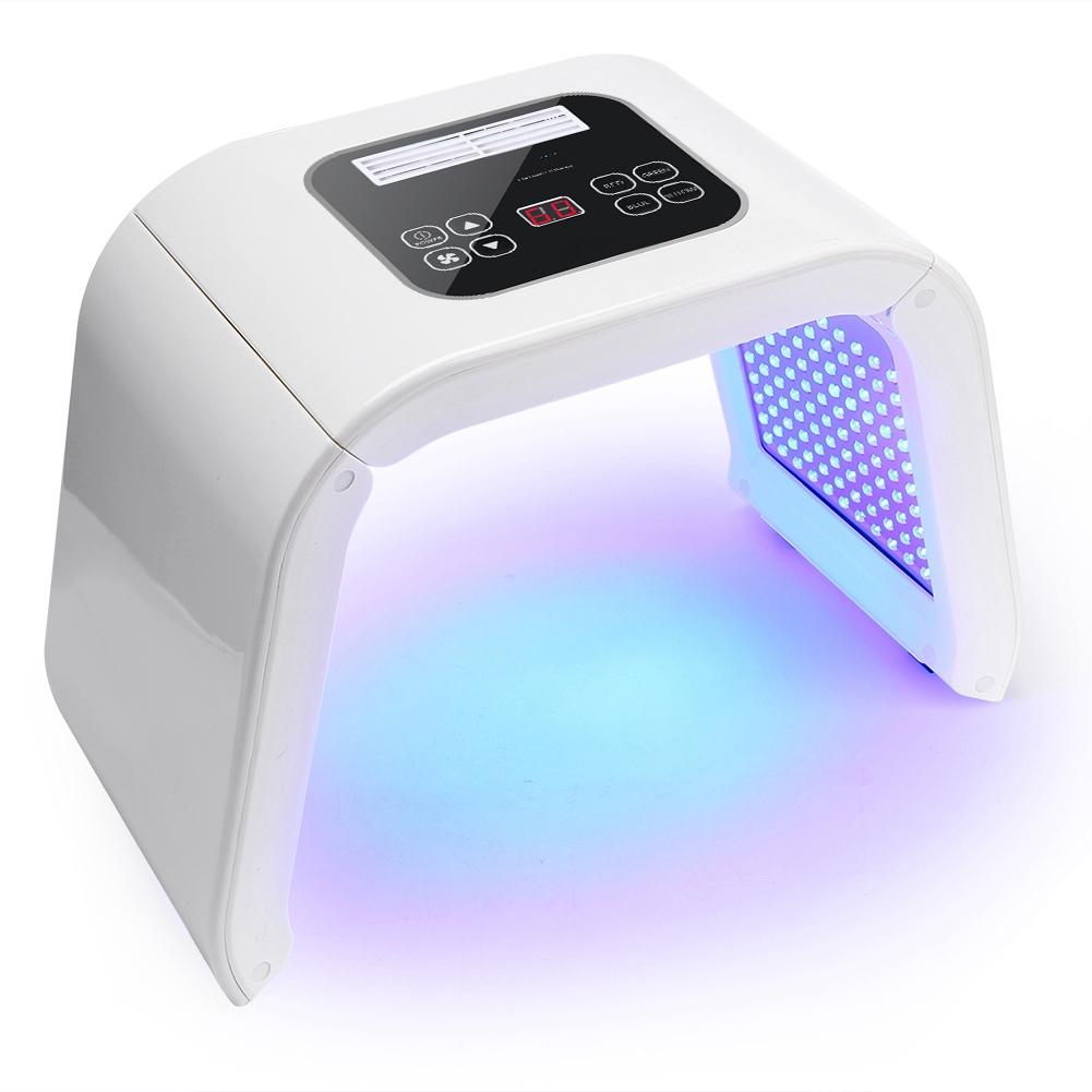 PDT 4Colors LED Light Photodynamic Facial Skin Care Rejuvenation Photon Therapy Machine US Plug 100-