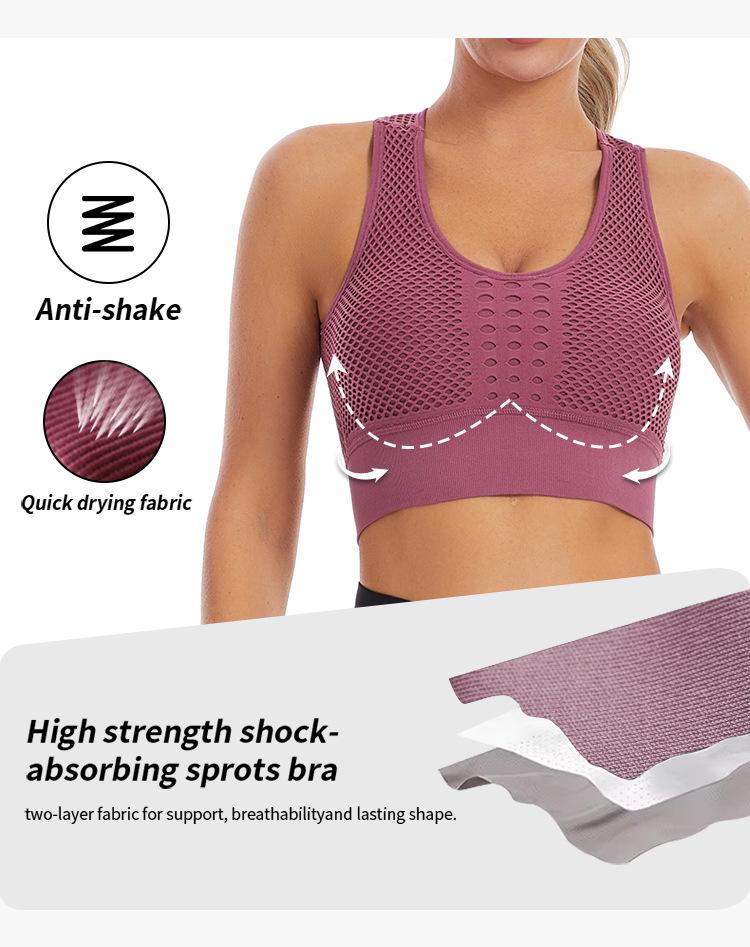 Sportovní podprsenka plus size s výřezem na zádech: Nárazuvzdorná a stylová jógová vesta