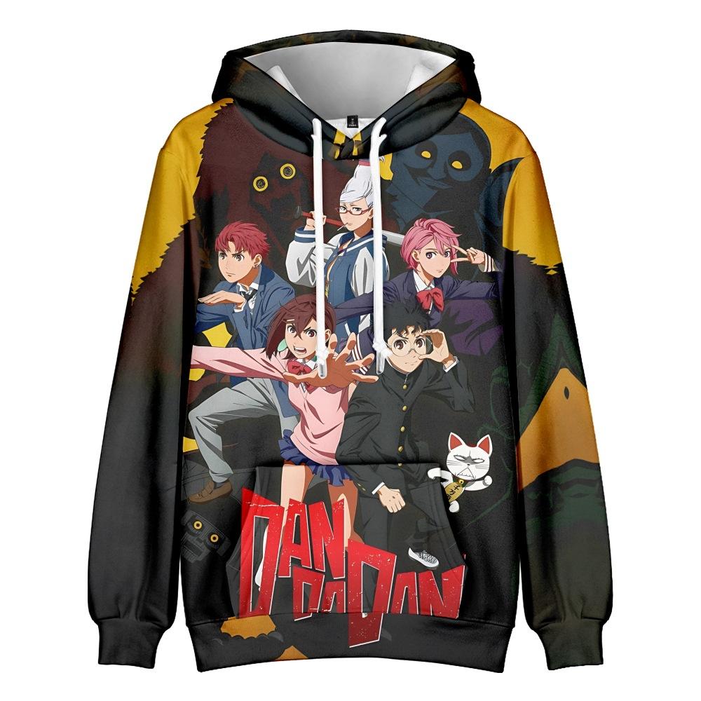 New Fashion DAN DA DAN 3D Print Clothes Streetwear Men Hoodies Sweatshirt Fashion Hooded Long Sleeve Pullover Tops