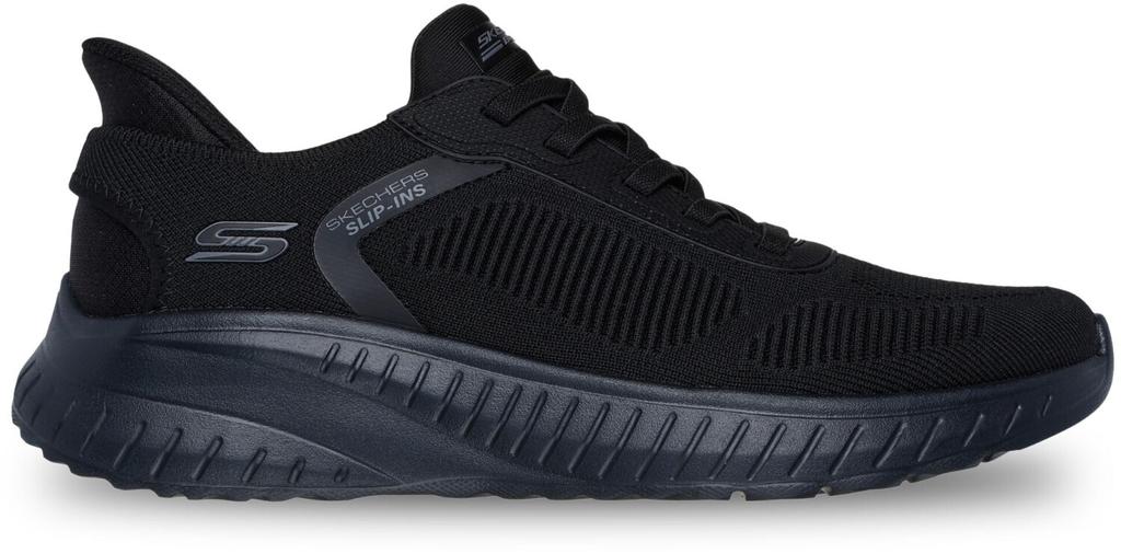 Skechers Slipons: BOBS Sport Squad Chaos - Solid Step All Black
