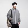 Men's Trendy Autumn/Winter Hoodie Cardigan: Loose Casual Stand Collar Zipper Jacket