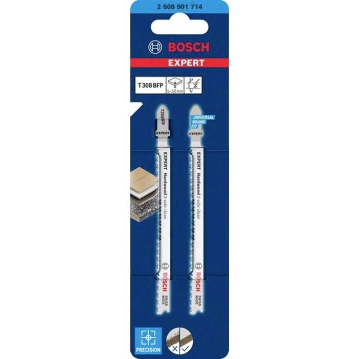 Bosch Accessories 2608901714 FEUILLES EXPERT « HARDWOOD 2-SIDE CLEAN » T308 BFP 2 pc(s)