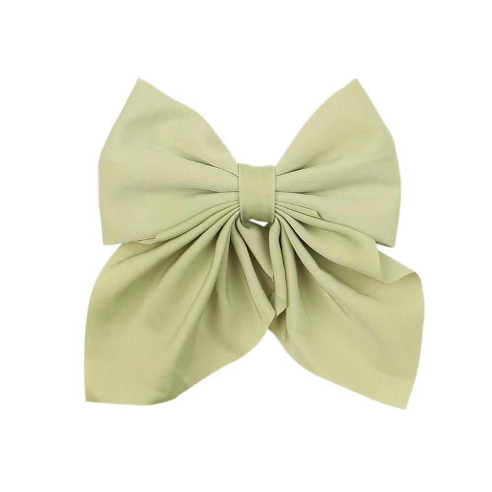 1Piece Big Hair Bow Ties Hair Clips Satin Two Layer Butterfly Bow For Girls Bowknot Hairpin Trendy Hairpin Hair Accessories