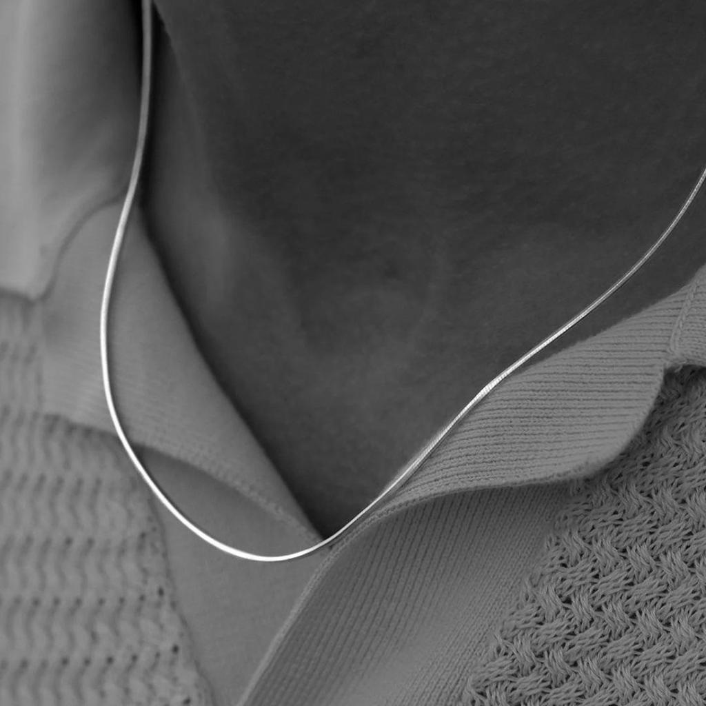 St. Delan Octagonal Hip-Hop Minimalist Necklace - Korean Style Chain for Versatile Fashion.