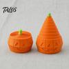 Hollow Solid Pumpkin Halloween Stress Toy, Retractable Spiral Fidget Sensory Toy for Office Desk Gadget Kids Adults, 3D Printed Desktop Decoration,