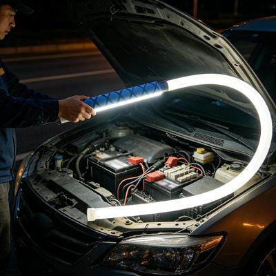 Flexible LED Flashlight Auto Repair Light High Lumen Multifunction Bendable for