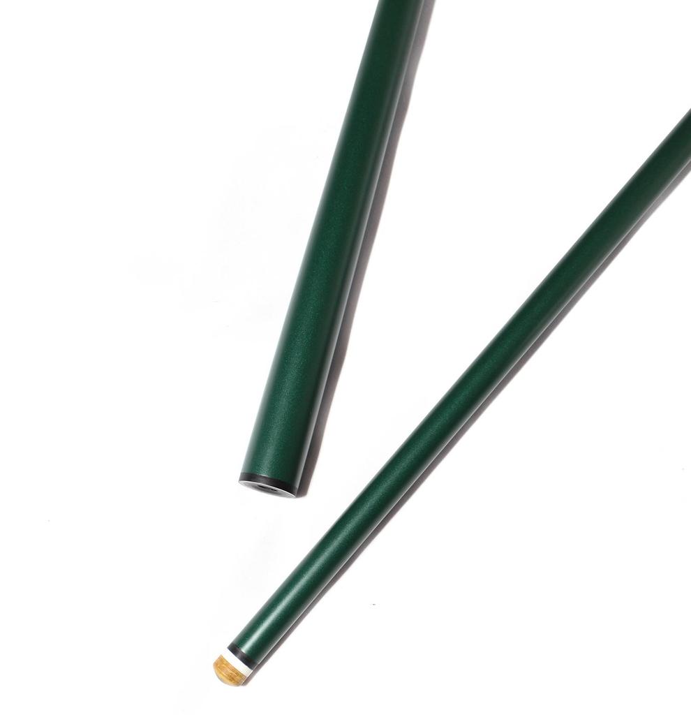 Kohlefaser Pool Einzelschaft Billard Queue Queue Stock Spitze 12,5 mm 3/8*8 Radial Pin Verbindung Länge 736,6 mm, Blau, Grün, Lila