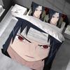 Cool N-NARUTO Duvet Cover Set Home Style Bedding Soft Laundry Cotton Bed 3 Piece Set Student Dormitory Gift