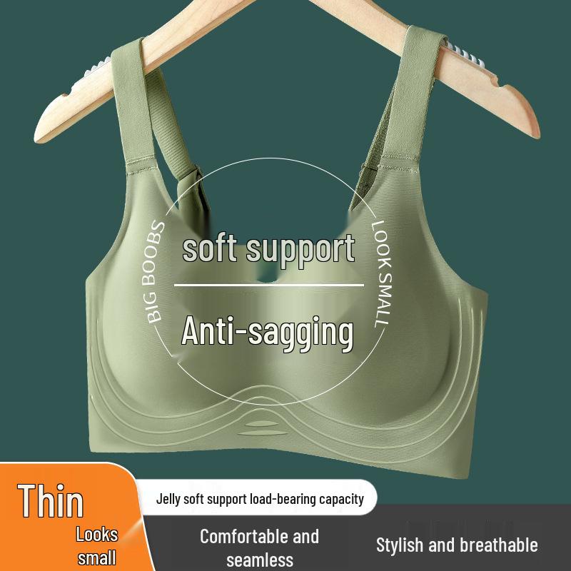 3D Support Seamless Bra for Lifted & Defined Silhouette - Women's Thin Style for Large and Small Busts