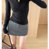 Undercoat for Women Long Sleeved T-shirt for Inner Lining