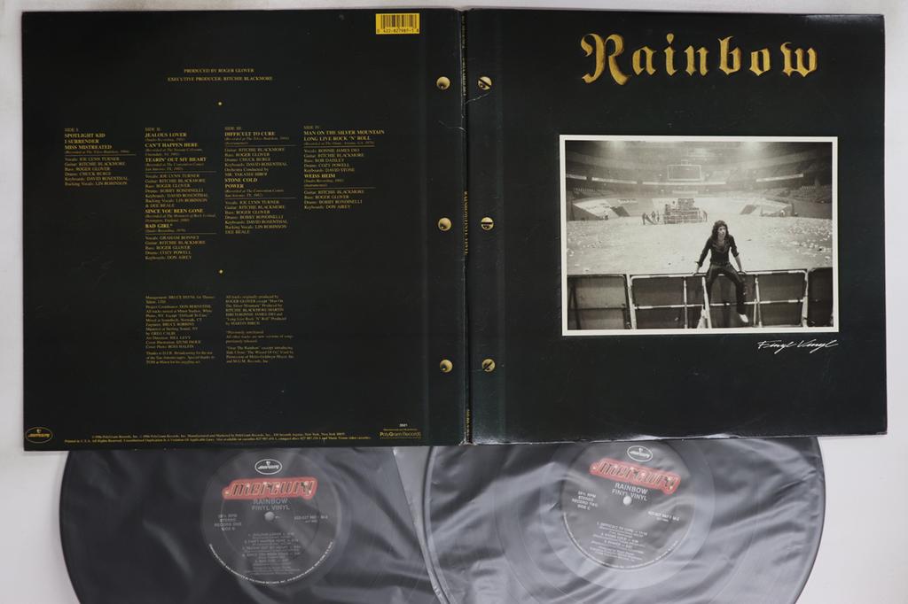 LP Record RAINBOW - Finyl Vinyl 4228279871M2 MERCURY 1986 US Rock Used