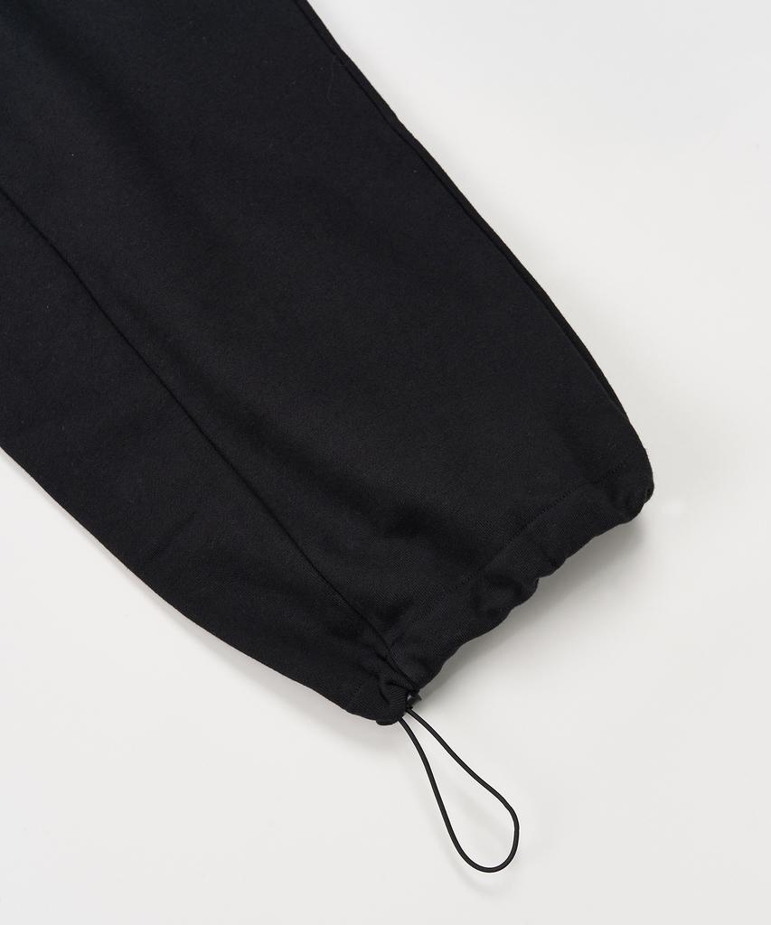 TOFFEE Incision Balloon Fit Sweatpants (Black)