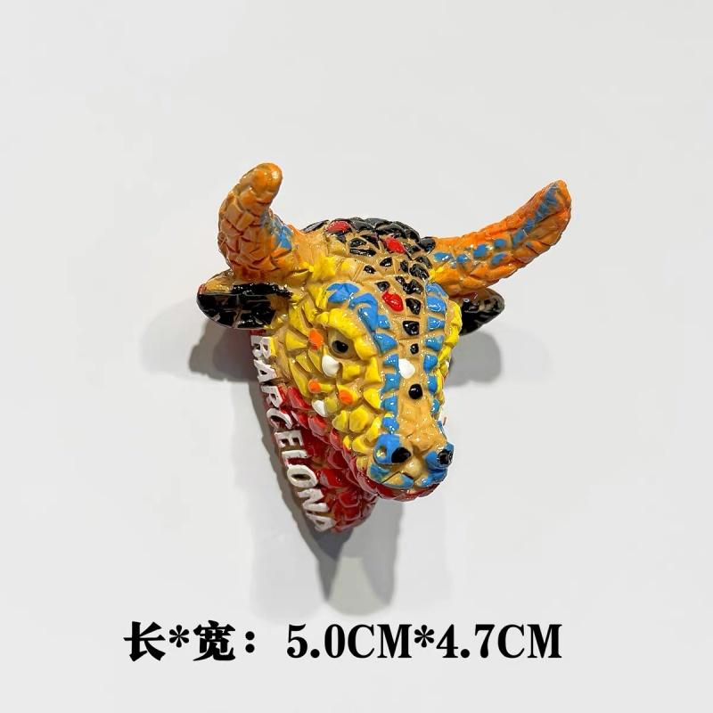 Španělsko Cestovní Suvenýr Ledničkový Magnet, 3D Ledničkový Magnet, Ručně Vyráběný Ledničkový Magnet, Dekorativní Ledničkový Magnet