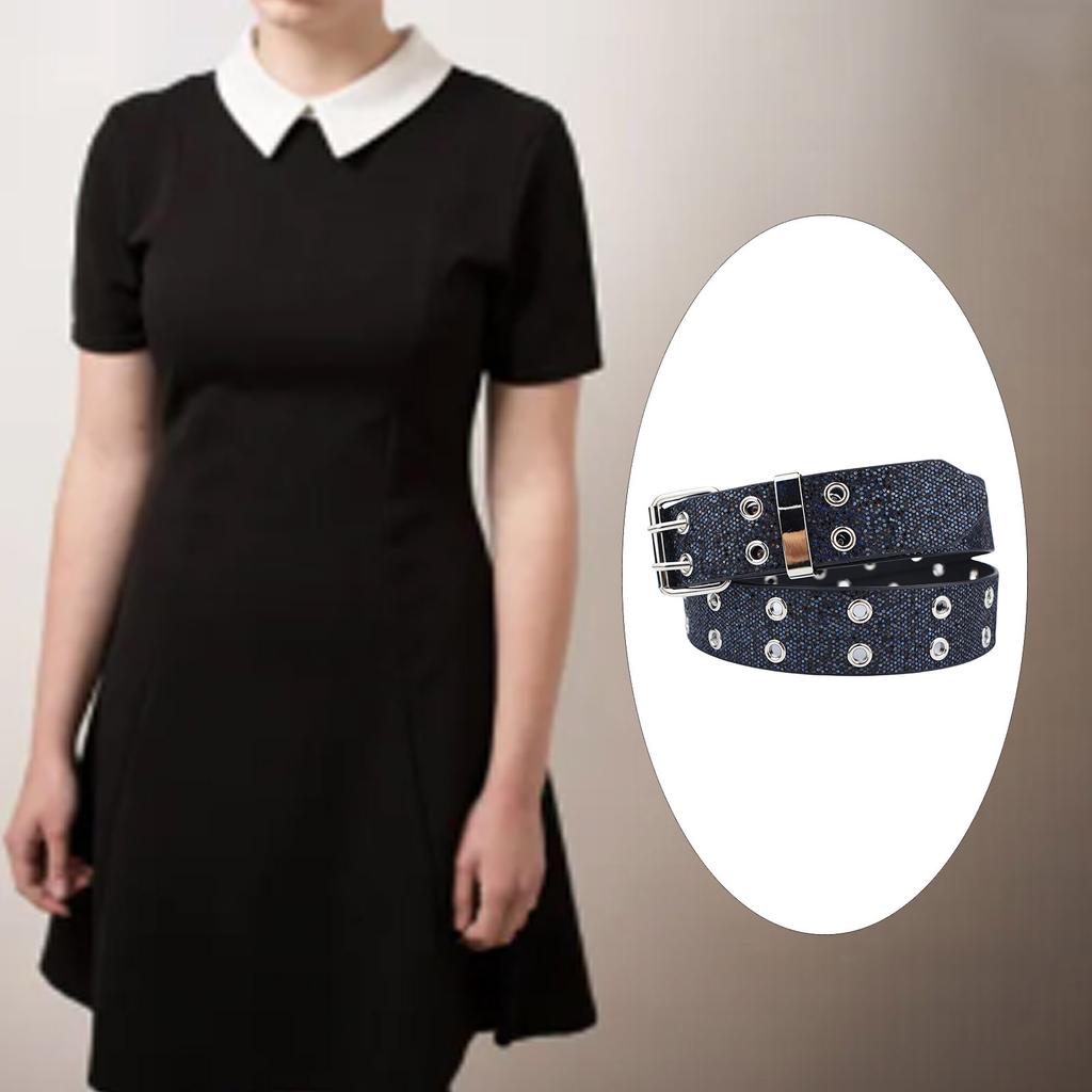 Blingbling Waist Belt American Street Dance Jean Belt Livehouse Punk Waist Chain Gothic Stunning Glitter