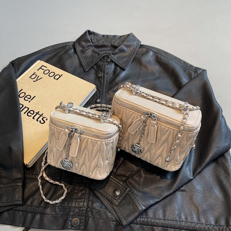 

Сумка Женская Сумка-коробка Универсальная Сумка-мессенджер Сумка на плечо Small розовый