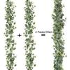 Vigne de rotin cache-tuyau de climatiseur pour arche de mariage et décoration extérieure