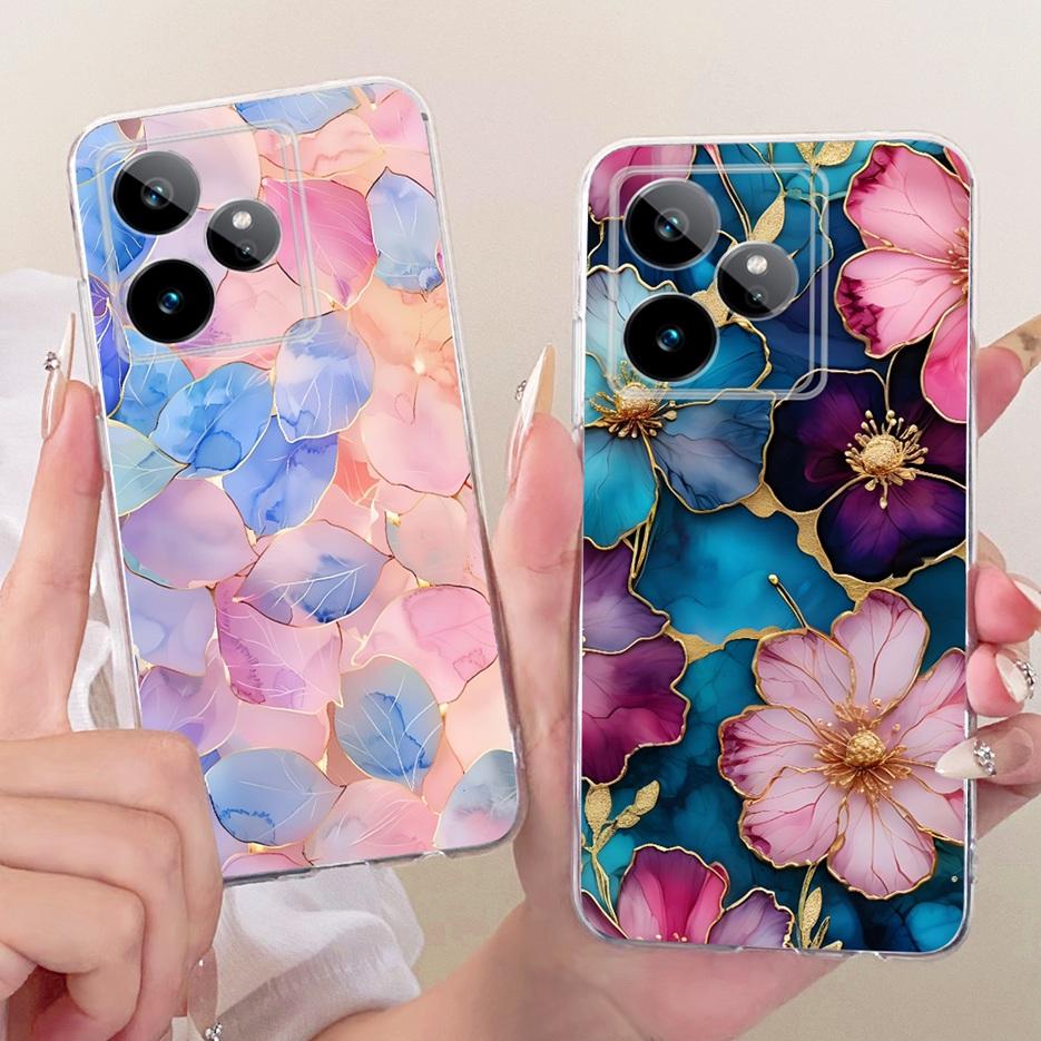 For Realme GT 7 GT7 T 5G Case RMX5061 Cute Lion Fashion Painted Cover Soft Silicone Phone Case For Realme GT 7 Pro GT7T 5G Shell
