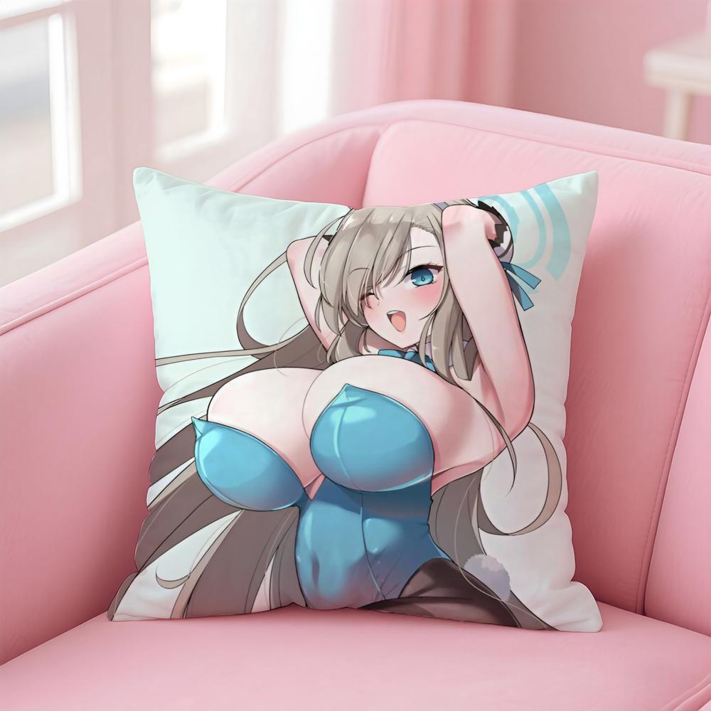 

Hot Chinese Game Anime AAzur LaneS Cushion Cover Pillow Case Soft Skin Friendly Fabric Concealed Zipper 30X30cm