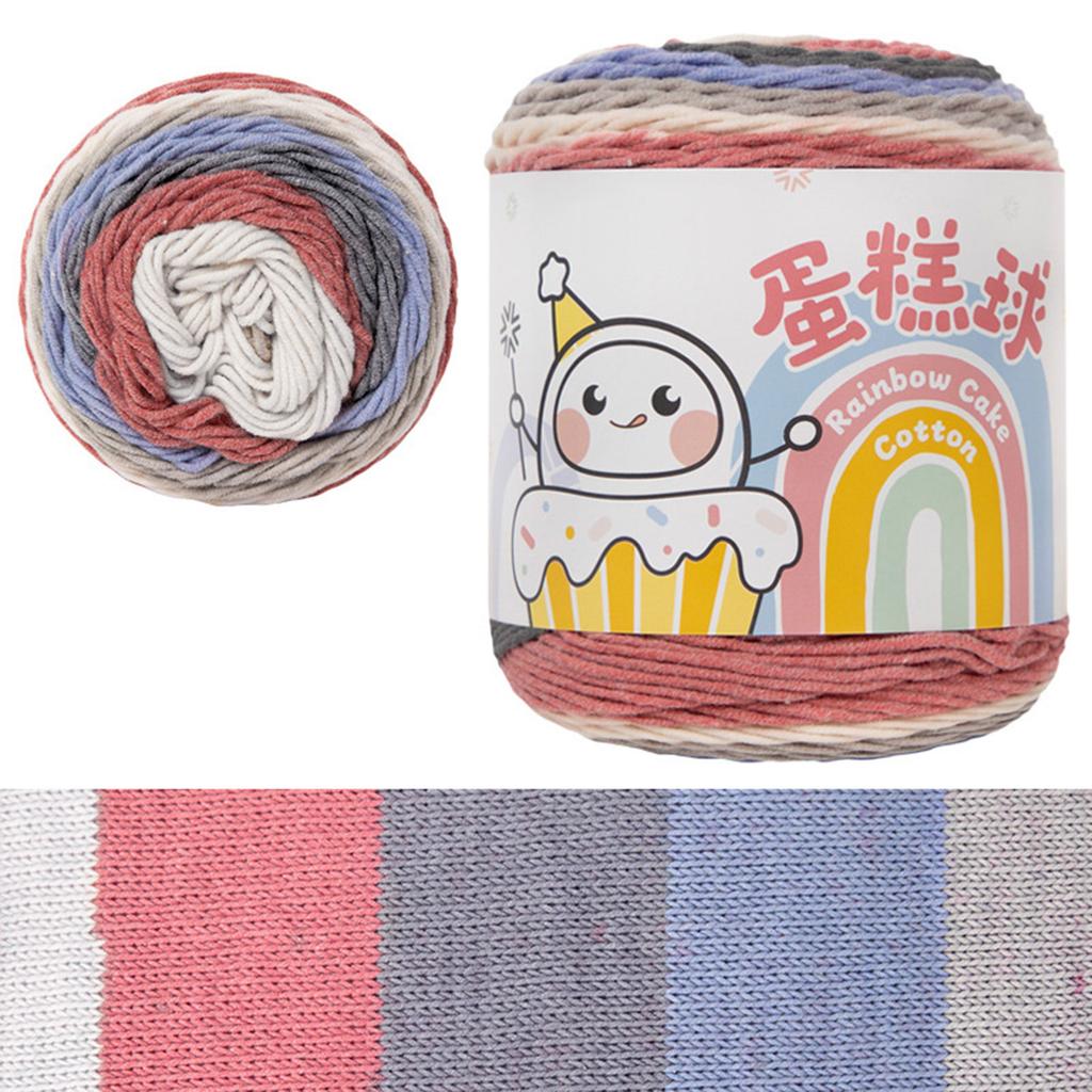 Pletací příze Gradientní dortová příze Měkká příze Gradientní háčkovací příze Bavlněná příze Pohádková Duhová příze Pletací doplňky