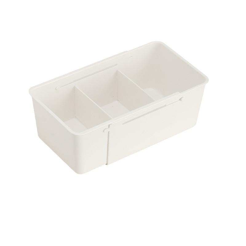 Telescopic Drawer Organizer with Built-in Compartments for Cosmetics and Lipstick