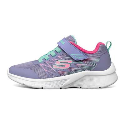 Microspec Comfortable Durable Breathable Low Top Kids Running Shoes Kids Sneaker Lavender 302468L-LAV