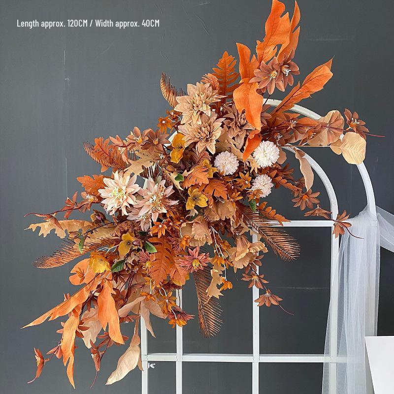 Artificial Wedding Venue Floral Decor for Aisle, Stage, and Reception