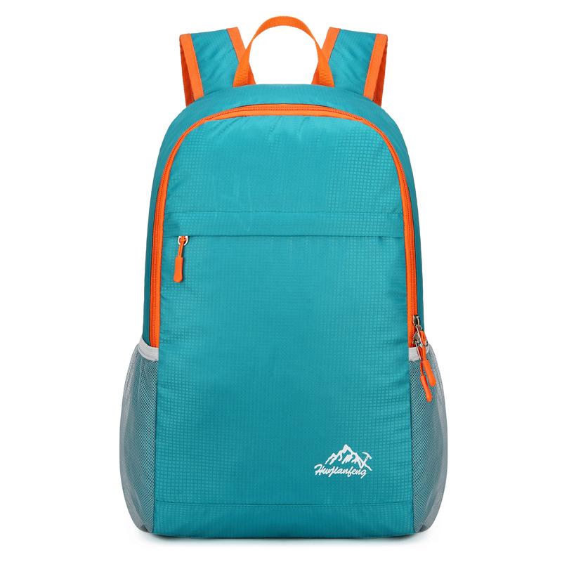 Schoolbag folding sports backpack new outdoor leisure travel backpack bag portable large capacity backpack
