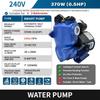 125W Home Faucet Bathroom Shower Automatic Self-Priming Booster Pump Low Noise Quiet Operation Automatic Pressure Water Pump