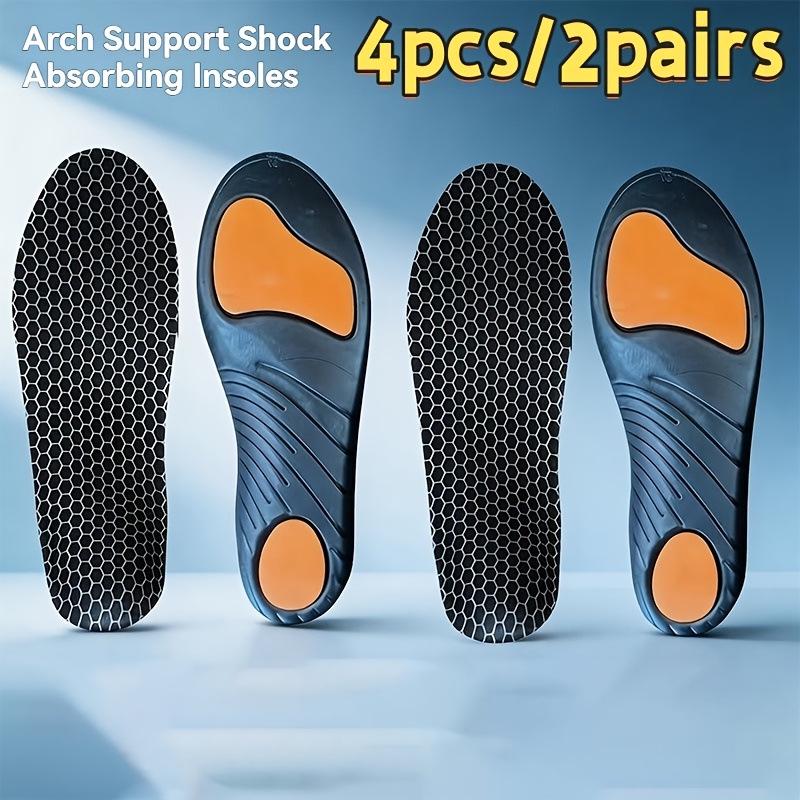 Stepping-on-Air Mugwort Deodorizing Insoles: Super Soft, Shock-Absorbing Cushion for Men and Women, Relieve Foot Pain and Tiredness from Long Standing