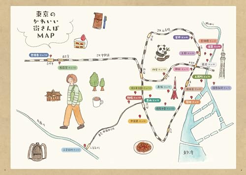Walking around Tokyo's cute towns with a Traveler's Notebook