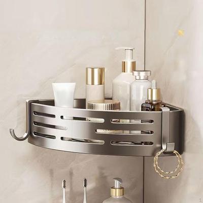 Corner Shower Rack Bathroom Organizer, Easy To Install, Space Saving Professional Practical Storage