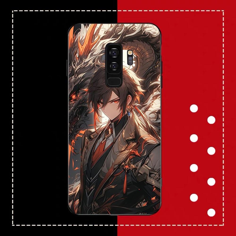Zhong li Genshin impact Phone Case For Samsung Note 8 9 10 20 pro plus lite M 10 11 20 30 21 31 51 A 21 22 42 02 03