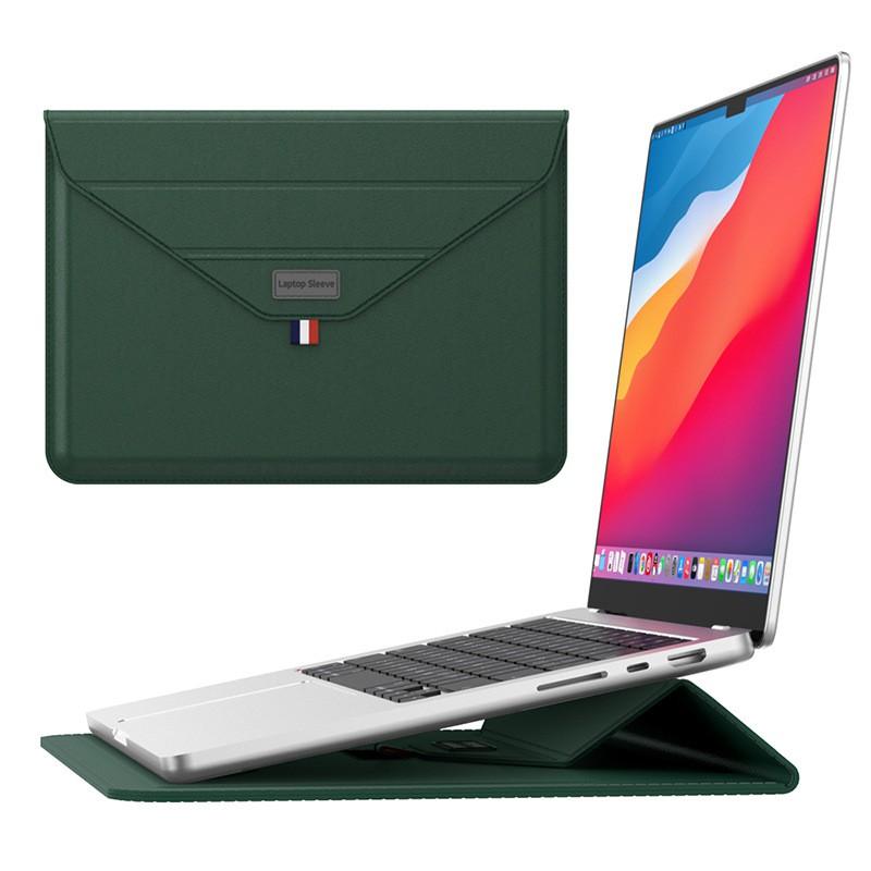Funda para portátil de PU de 15,6 pulgadas para portátil con asa, funda ligera resistente al agua para Lenovo MateBook 14, estilo neutro