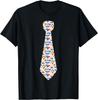 Purim Neck Tie Jewish Holiday Novelty Costume T-Shirt